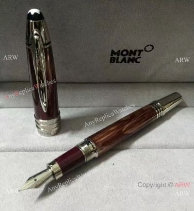 Replica Montblanc John F Kennedy Red Barrel Fountain Pen